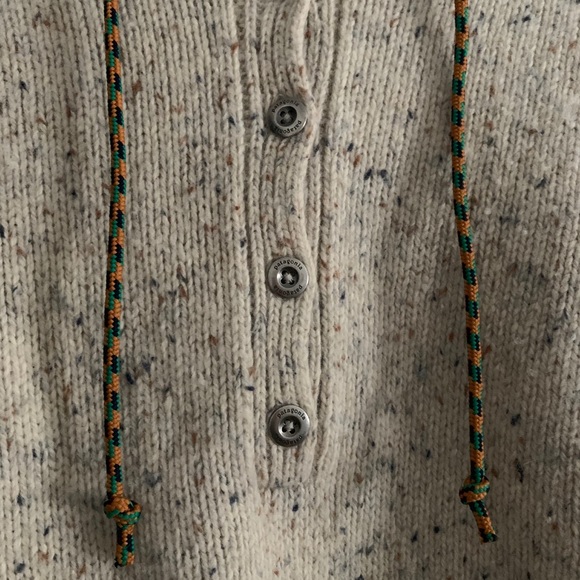 Patagonia S Ranchito Hoody Wool Raw Linen - Picture 2 of 6